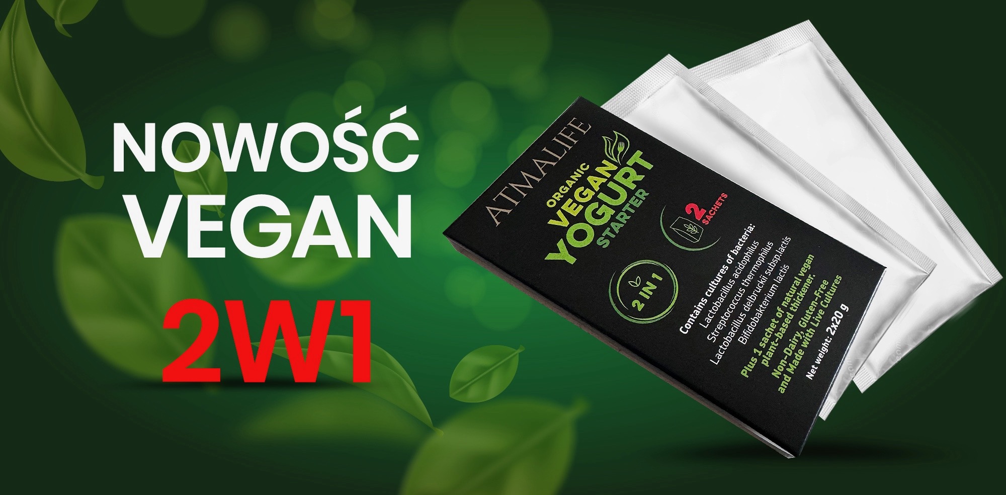 Wegański Jogurt ATMALIFE